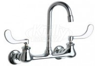 Chicago 631-E29ABCP Hot and Cold Water Sink Faucet