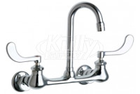 Chicago 631-E35ABCP Hot and Cold Water Sink Faucet