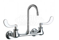 Chicago 631-GN1AE1ABCP Hot and Cold Water Sink Faucet