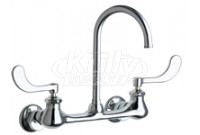 Chicago 631-GN2AFCABCP Hot and Cold Water Sink Faucet
