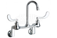 Chicago 631-RABCP Hot and Cold Water Sink Faucet