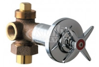 Chicago 769-HOTABCP Hot Water Concealed Angle Valve