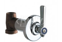 Chicago 770-369COLDABCP Cold Water Concealed Straight Valve
