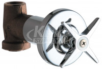 Chicago 770-PLABCP Concealed Straight Valve