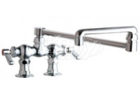 Chicago 772-DJ18ABCP Hot and Cold Water Sink Faucet