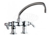 Chicago 772-L9ABCP Hot and Cold Water Sink Faucet