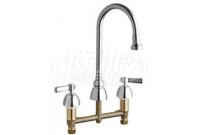 Chicago 786-369ABCP Concealed Hot and Cold Water Sink Faucet