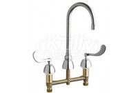 Chicago 786-E2805-5VPCABCP Concealed Hot and Cold Water Sink Faucet