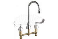 Chicago 786-E29VPCABCP Concealed Hot and Cold Water Sink Faucet