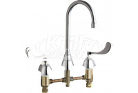 Chicago 786-E35VPCABCP Concealed Hot and Cold Water Sink Faucet
