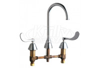 Chicago 786-GN8AFCABCP Concealed Hot and Cold Water Sink Faucet