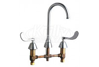 Chicago 786-GN8FCABCP E-Cast Concealed Kitchen Sink Faucet