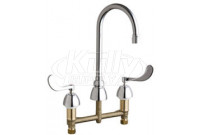 Chicago 786-GR2AE35V317AB Concealed Hot and Cold Water Sink Faucet