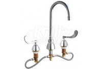 Chicago 786-HGN2AE3XKAB Concealed Hot and Cold Water Sink Faucet