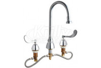 Chicago 786-HGN2BE4-317AB Concealed Hot and Cold Water Sink Faucet