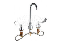 Chicago 786-HZGN1FC317ABCP Concealed Hot and Cold Water Sink Faucet