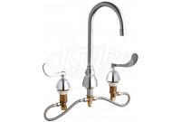 Chicago 786-HZGN2AE3-317ABCP Concealed Sink Faucet