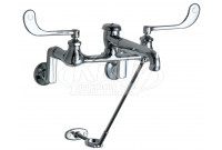 Chicago 814-VBCP Wall Mount Faucet