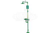 Haws 8320CRP AXION MSR Combination Drench Shower & Eye/Face Wash