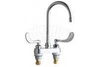 Chicago 895-317GN2AE35ABCP Hot and Cold Water Sink Faucet