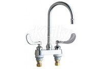 Chicago 895-317GN2AE36ABCP Hot and Cold Water Sink Faucet