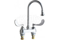 Chicago 895-317GN2BE4ABCP Hot and Cold Water Sink Faucet