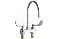 Chicago 895-317GN8AE35ABCP Hot and Cold Water Sink Faucet