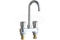 Chicago 895-665GN1AFCABCP Hot and Cold Water Sink Faucet