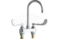 Chicago 895-GN2AE3-319ABCP Hot and Cold Water Sink Faucet