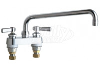 Chicago 895-L12E35ABCP Hot and Cold Water Sink Faucet