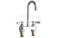 Chicago 895-RGD1E35ABCP Hot and Cold Water Sink Faucet