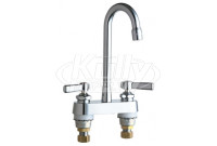 Chicago 895-RGD1XKABCP Hot and Cold Water Sink Faucet