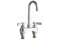 Chicago 895-VPAABCP Hot and Cold Water Sink Faucet