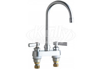 Chicago 895-GN2AE3ABCP E-Cast Sink Faucet