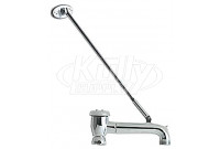 Chicago 897-SJKCP Rigid Atmospheric Vacuum Breaker Spout Chrome