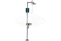Chicago 9203-CP Combination Drench Shower & Eye/Face Wash and Safety Drench Shower
