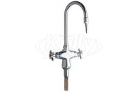 Chicago 929-CP Combo Hot & Cold Water Faucet