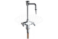 Chicago 930-369CP Combination Hot & Cold Water Fitting