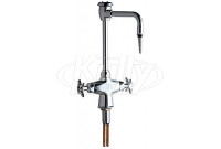 Chicago 930-CP Combo Hot & Cold Water Faucet