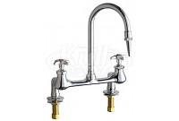 Chicago 946-CP Combo Hot & Cold Water Faucet
