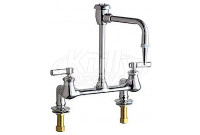 Chicago 947-369CP Combo Hot & Cold Water Faucet