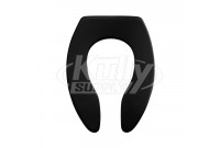 Church 7F9500CT 047 Black Toilet Seat