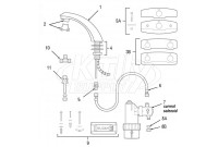 Sloan EBF-85 Faucet Parts Breakdown (Pre-2008)