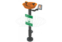 Guardian G1786 Pedestal-Mounted PVC Eye/Face Wash