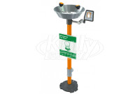 Guardian G1825 Pedestal-Mounted Eyewash (with Stainless Steel Receptor)