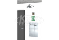 Guardian GBF2170 Recessed Combination Drench Shower & Eye/Face Wash (with Stainless Steel Showerhead)