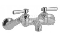 Elkay LK400 Wall Mount Faucet, 4"-8-3/8" Adjustable  Centers