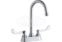 Elkay LK406GN05T4 4" Centerset Deck Mount Faucet