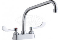 Elkay LK406HA10T4 4" Centerset Deck Mount Faucet