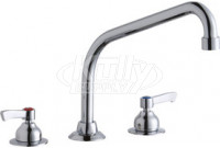 Elkay LK800HA10L2 8" Centerset Concealed Deck Mount Faucet
